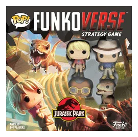 Funkoverse Strategy Game: Jurassic Park 100 box art