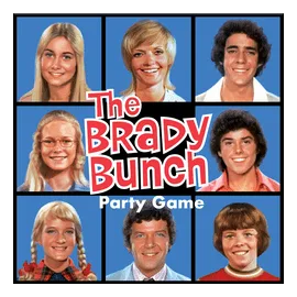 The Brady Bunch Party Game box art