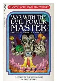 Choose Your Own Adventure: War With The Evil Power Master box art