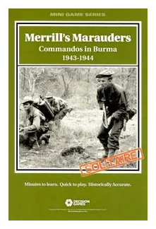 Merrill's Marauders: Commandos In Burma 1943-1944 box art