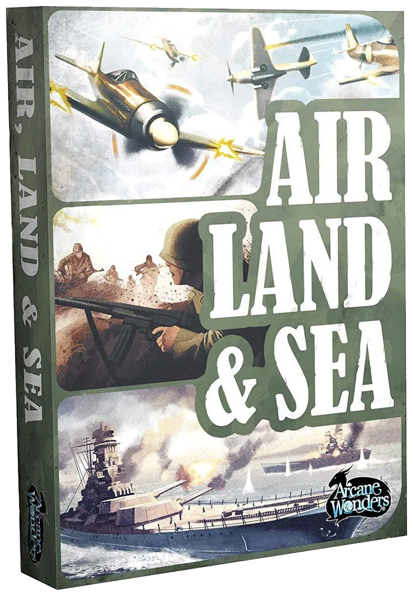 Air, Land, & Sea box art
