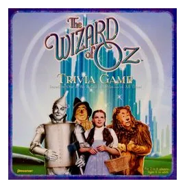 The Wizard Of Oz Trivia Game box art