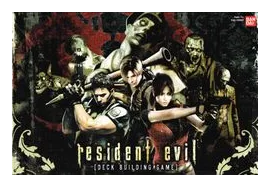 Resident Evil Deck Building Game box art