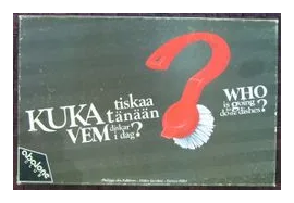 Who Is Going To Do The Dishes? box art