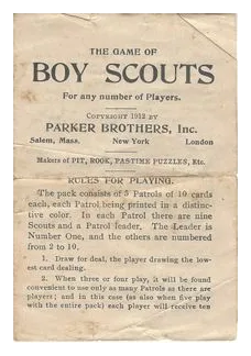 Boy Scouts box art