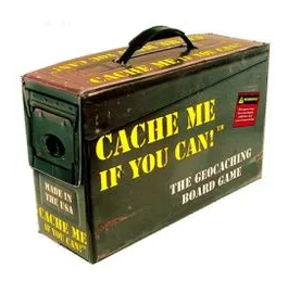 Cache Me If You Can!: The Geocaching Board Game box art