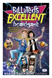Bill & Ted's Excellent Boardgame box art