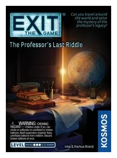 Exit: The Game – The Professor's Last Riddle box art