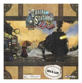 Trains And Stations box art