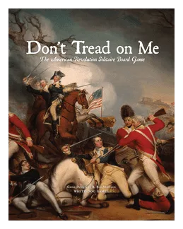Don't Tread On Me: The American Revolution Solitaire Board Game box art