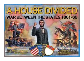 A House Divided: War Between The States 1861-65 box art