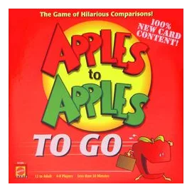 Apples To Apples To Go box art