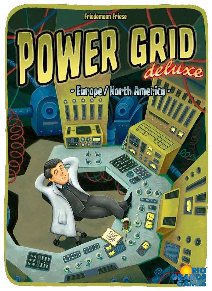 Power Grid Deluxe: Europe/north America box art