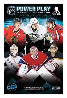 Nhl Power Play Team-building Card Game box art