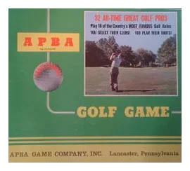 Apba Professional Golf box art