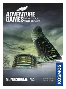 Adventure Games: Monochrome Inc. box art
