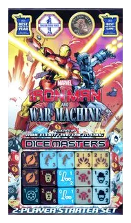 Marvel Dice Masters: Iron Man And War Machine Starter Set box art