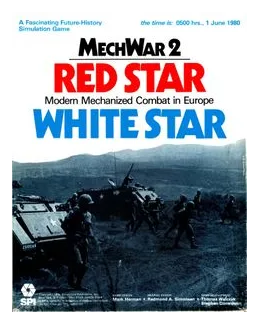 Mechwar 2: Red Star / White Star Modern Mechanized Combat In Europe box art