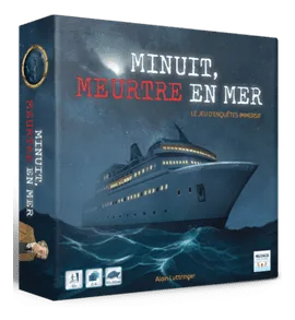 Minuit, Meurtre En Mer box art