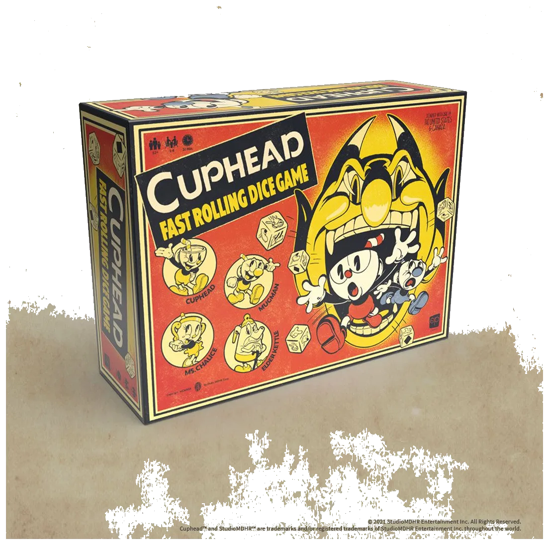 Cuphead: Fast Rolling Dice Game box art
