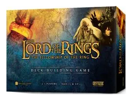 The Lord Of The Rings: The Fellowship Of The Ring Deck-building Game box art