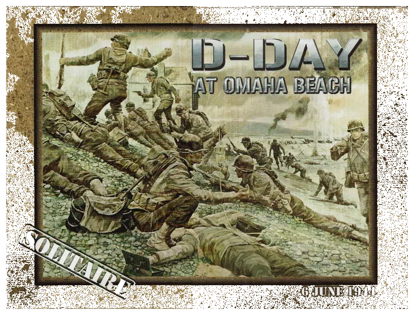 D-day At Omaha Beach box art
