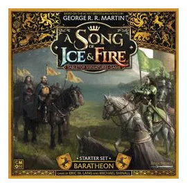A Song Of Ice & Fire: Tabletop Miniatures Game – Baratheon Starter Set box art