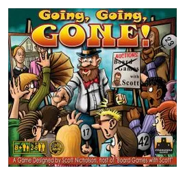 Going, Going, Gone! box art