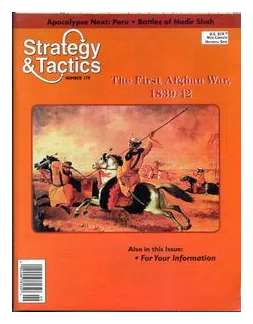 The First Afghan War, 1839-42 box art