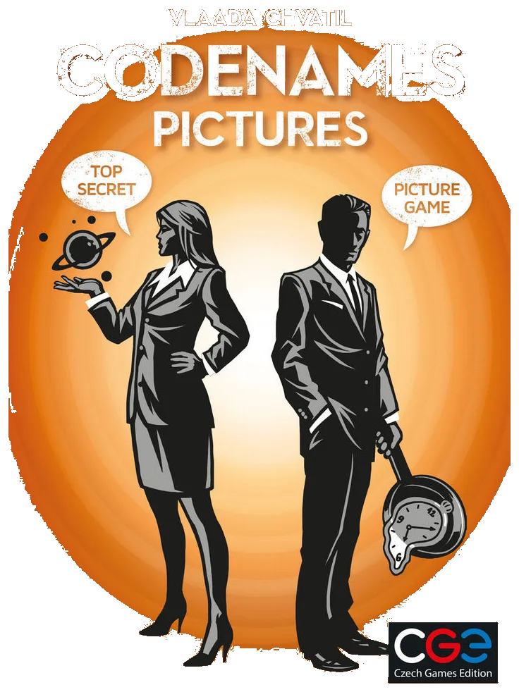 Codenames: Pictures box art