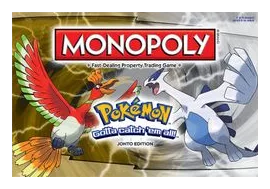 Monopoly: Pokémon Johto Edition box art