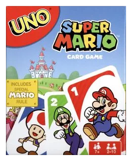 Uno: Super Mario box art