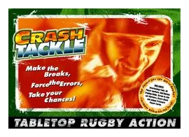 Crash Tackle Rugby Board Game box art