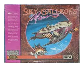 Sky Galleons Of Mars box art