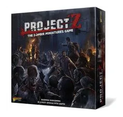 Project Z: The Zombie Miniatures Game box art