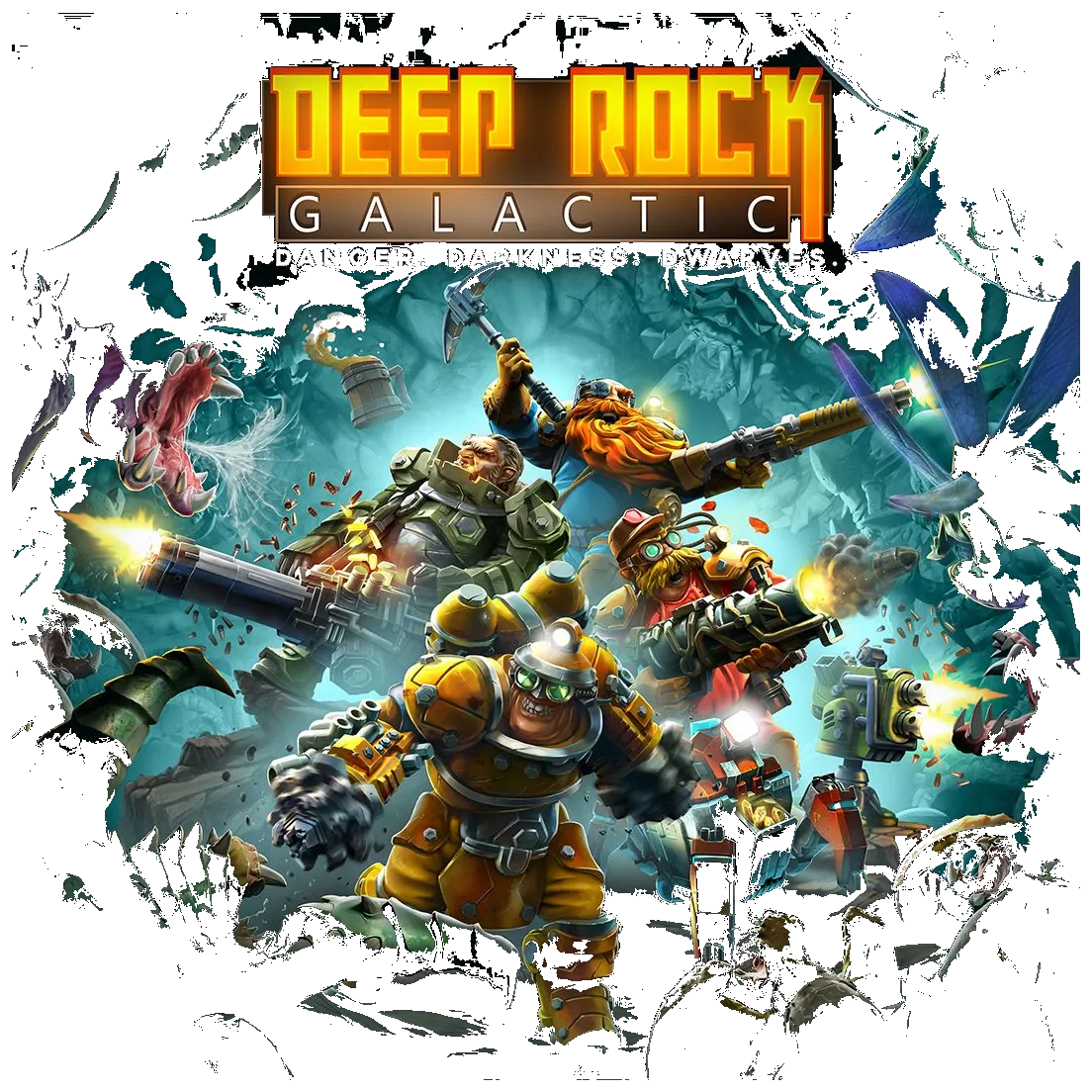 Deep Rock Galactic: The Board Game box art
