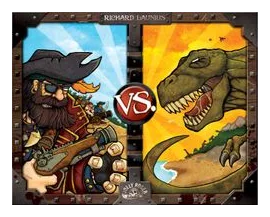Pirates Vs. Dinosaurs box art