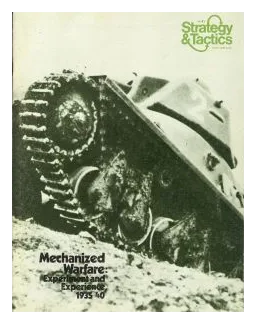 Kampfpanzer: Armored Combat, 1937-40 box art
