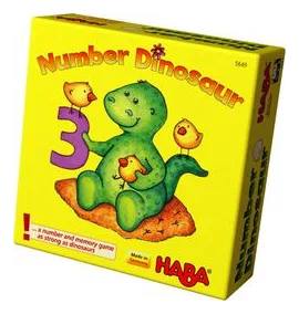 Number Dinosaur box art