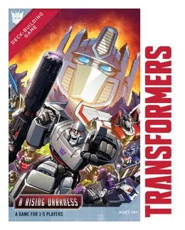 Transformers Deck-building Game: A Rising Darkness box art
