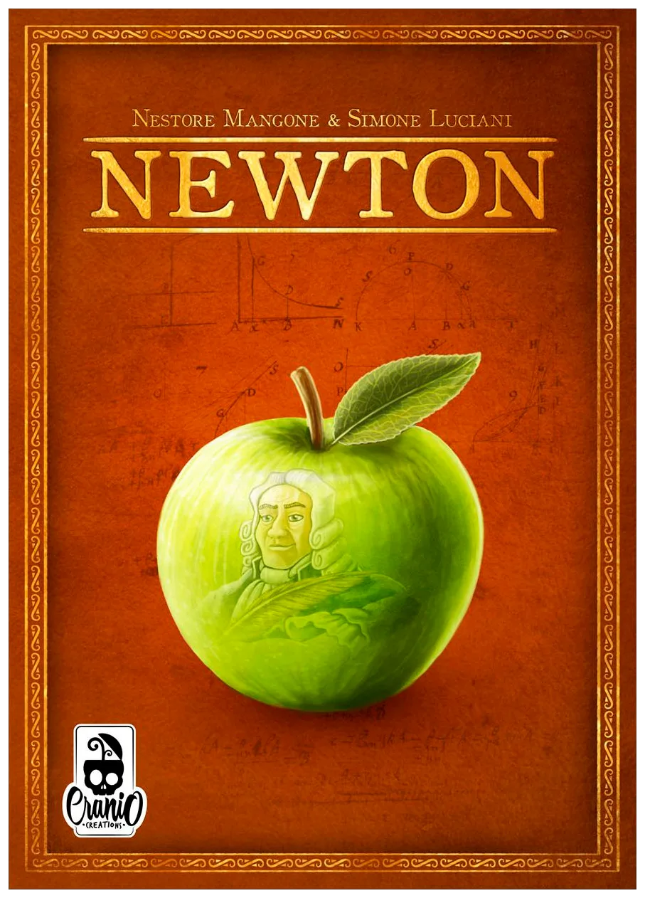 Newton box art