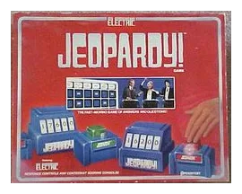 Electric Jeopardy Game box art