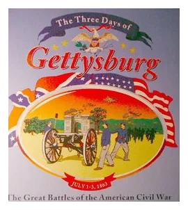 The Three Days Of Gettysburg (second Edition) box art