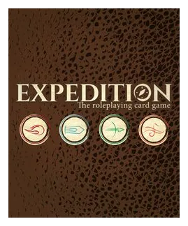 Expedition: The Roleplaying Card Game box art