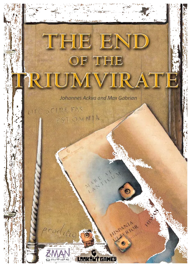 The End Of The Triumvirate box art