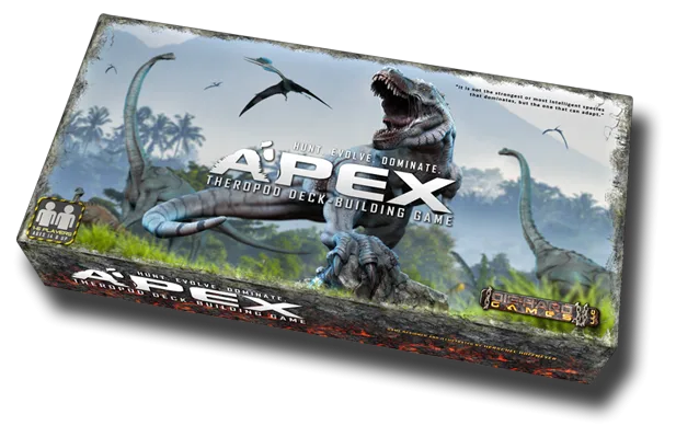 Apex Theropod Deck-building Game box art