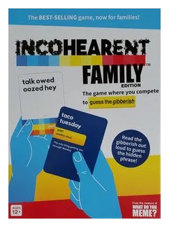 Incohearent: Family Edition box art