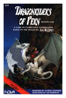 Dragonriders Of Pern: The Book Game box art