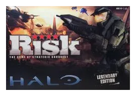 Risk: Halo Legendary Edition box art