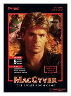 Macgyver: The Escape Room Game box art